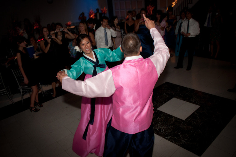 Korean wedding ham-bok