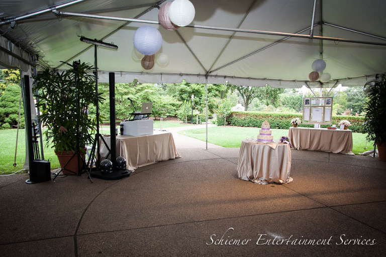 DJ Setup at Phipps Conservatory