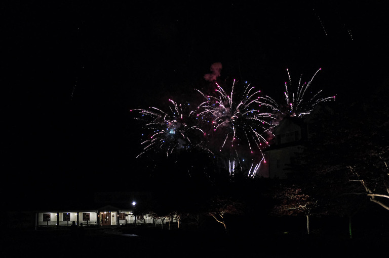 Bedford Springs PA Wedding Fireworks