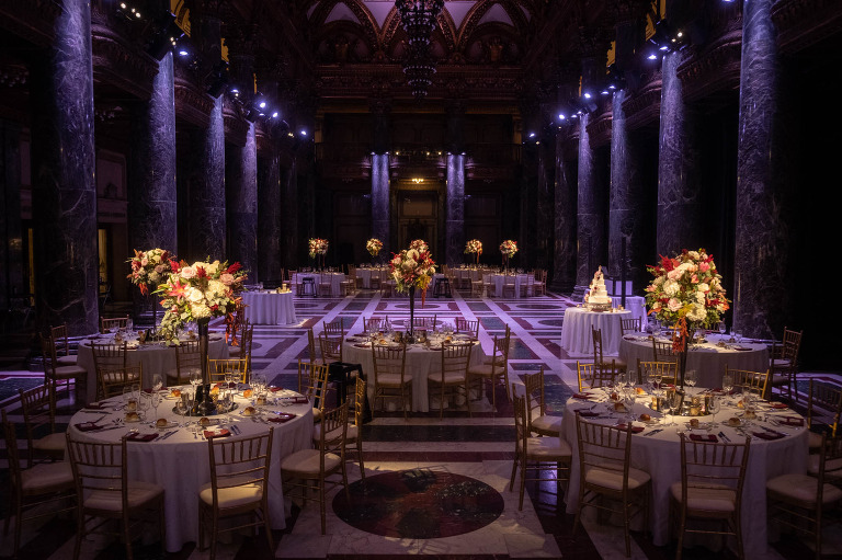 Carnegie Museum Music Hall Foyer Wedding