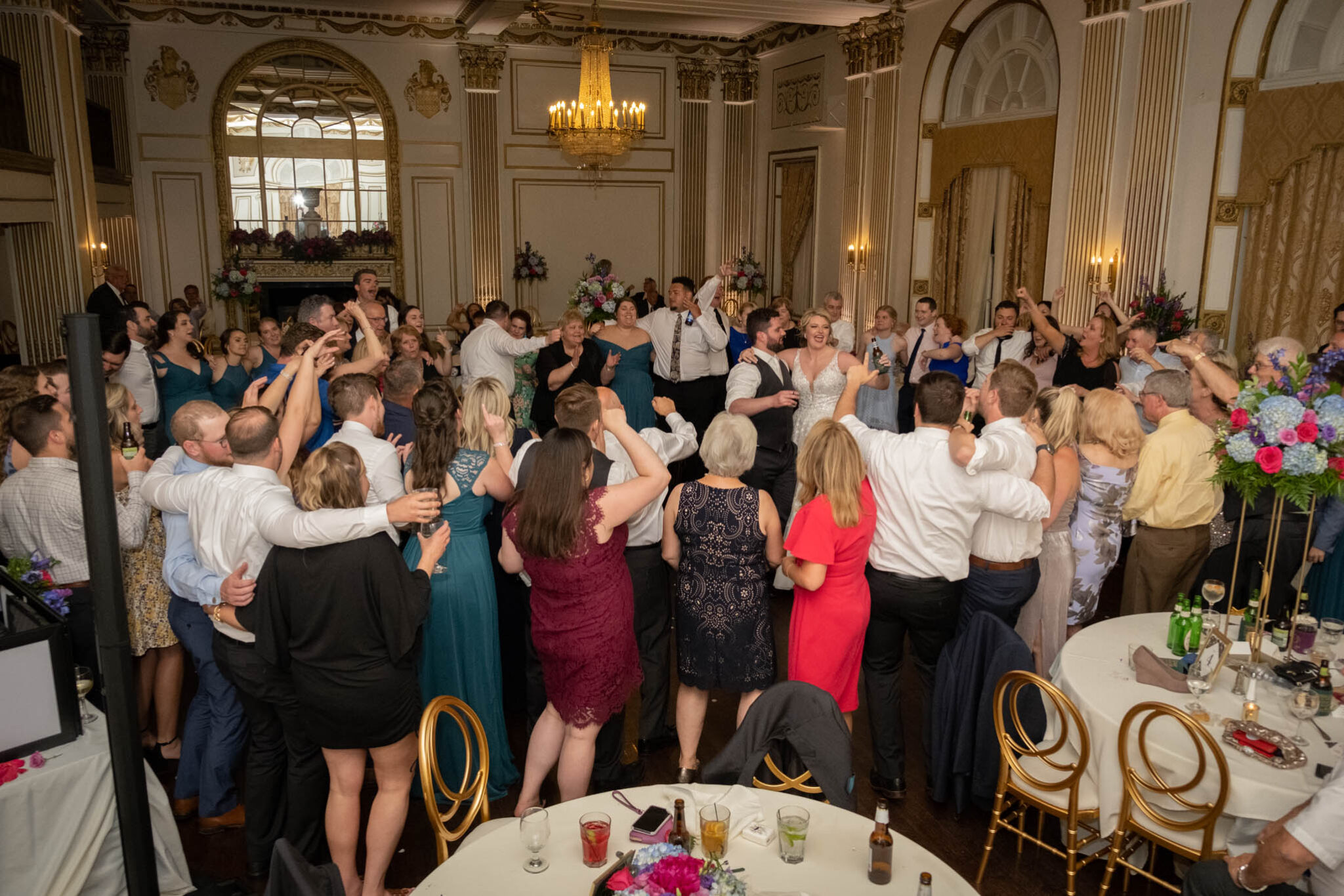 Erica and Scott (George Washington Hotel Wedding) » Pittsburgh Wedding DJ, Disc Jockey Eric